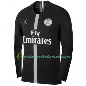 Fußballtrikots Paris Saint-Germain Jodan Schwarz 2018-2019 Langarm Ausweichtrikot kaufen